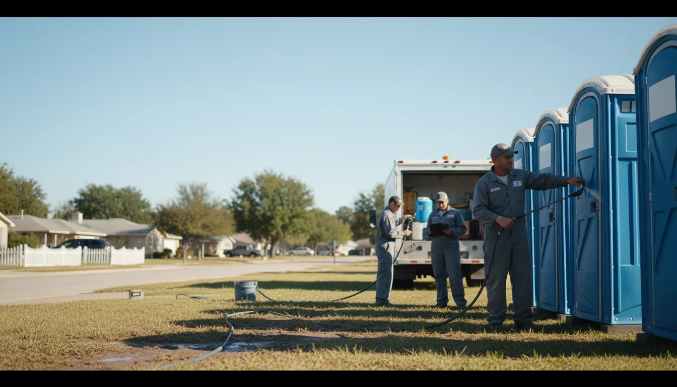 Long-Term Portable Toilet Rental in Buckley, IL near me